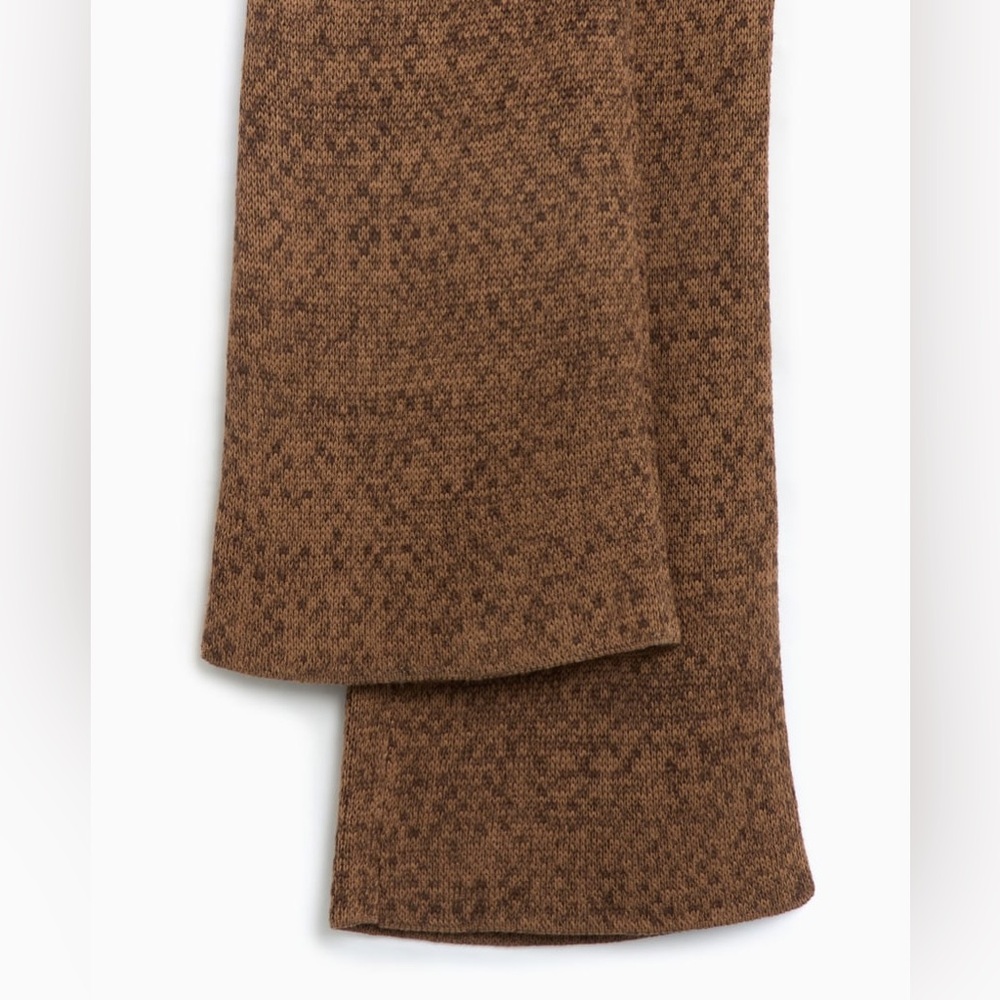 Nike Jordan Cozy Girl Knit Flare Women Pants Brown $175 FZ4201 - Picture 8 of 16